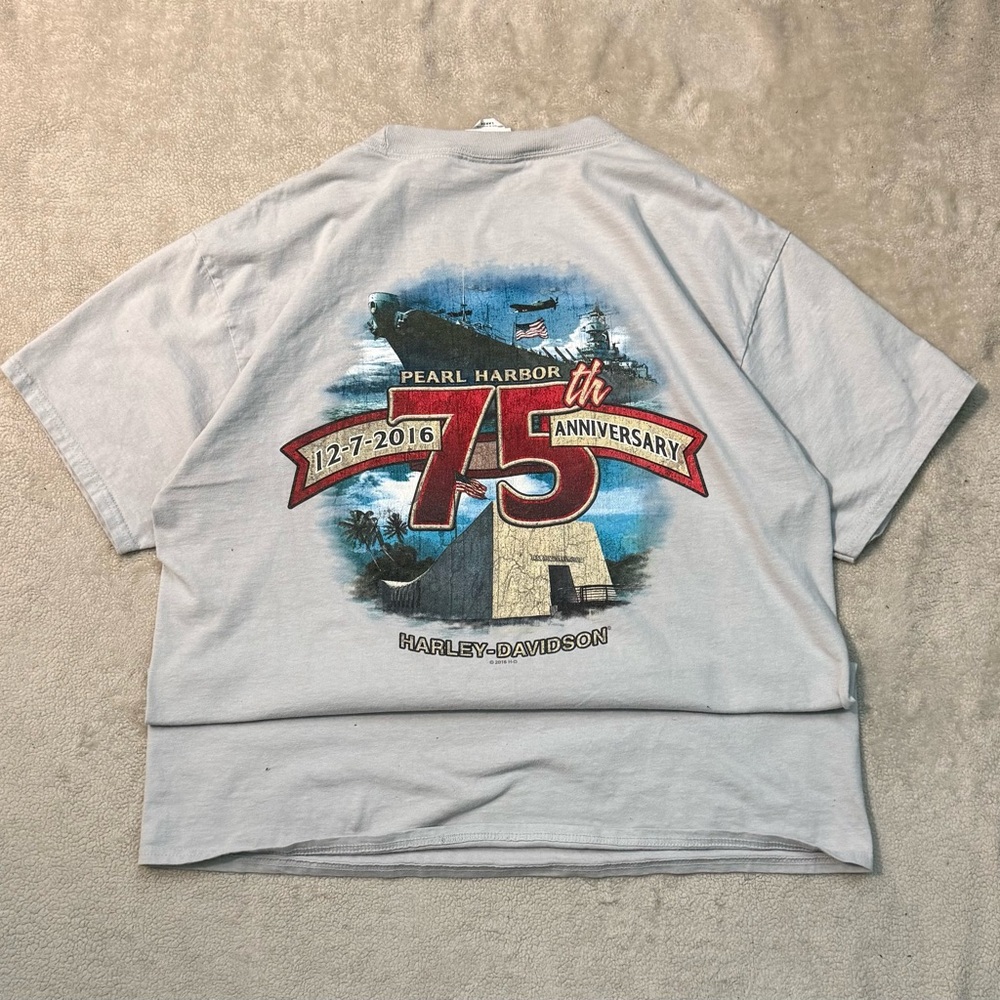 Harley-Davidson Pearl Harbor 75th Anniversary Tee